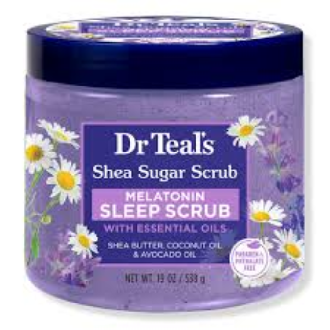DR TEALS BODY SCRUB MELATONIN 538G
